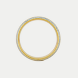 Par de Argollas Oro 14K Confort Hueco CF011