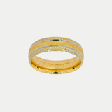 Par de Argollas Oro 14K Confort Hueco CF013