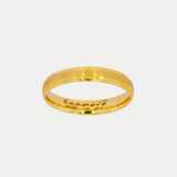 Par de Argollas Oro 14K Confort Hueco CF065-44