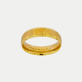 Par de Argollas Oro 14K Confort Hueco CF065-64