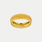 Par de Argollas Oro 14K Cóncavo CL005
