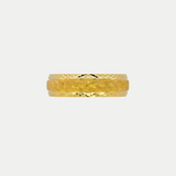 Par de Argollas Oro 14K Cóncavo CL005