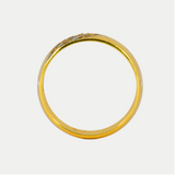 Par de Argollas Oro 14K Cóncavo CL008