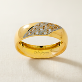 Argolla Oro 14K Cóncavo CL008