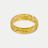 Par de Argollas Oro 10K Cóncavo CL104-61