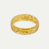 Par de Argollas Oro 10K Cóncavo CL104-61