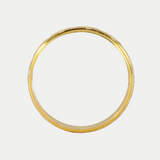 Par de Argollas Oro 10K Cóncavo CL104-61