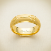 Argolla Oro 10K Cóncavo CL108