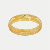 Par de Argollas Oro 10K Cóncavo CL119