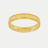 Par de Argollas Oro 10K Cóncavo CL123