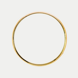 Par de Argollas Oro 10K Cóncavo CL123