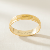 Argolla Oro 10K Cóncavo CL128