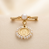 Segurito Medalla Virgen Guadalupe OA 14K