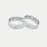 Par de Argollas Oro 14K Confort Hueco AU65