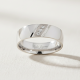 Argolla Oro 14K Confort Hueco AU65