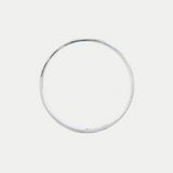 Par de Argollas Oro 10K Cóncavo B18514