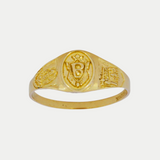Anillo Graduación Bachillerato Inicial Oro 10K