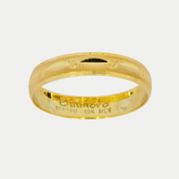 Par de Argollas Oro 10K Cóncavo CL118