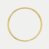 Par de Argollas Oro 10K Cóncavo CL118