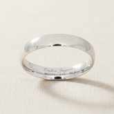 Argolla Oro 14K Confort Hueco CF002B-44