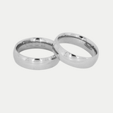 Par de Argollas Oro 10K Confort Hueco CF002B-61