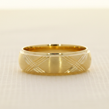 Argolla Oro 14K Cóncavo CL11264