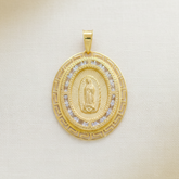 Medalla Virgen Guadalupe Oro 10K