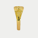 Anillo Graduación Secundaria Inicial Oro 10K