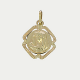 Medalla Virgen Guadalupe 2.5cm Oro 14K