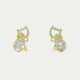 Broquel Teresa Oro 10K