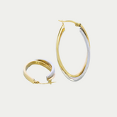 Arracadas Sharon Oro 10K