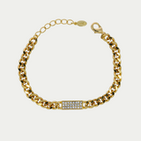 Pulsera Roser Chapa de Oro