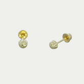 Honguito 3mm Oro 10K