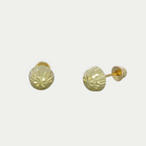 Honguito 6mm Oro 14K