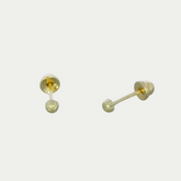 Honguito 2mm Oro 10K