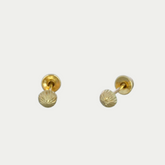 Honguito 3mm Oro 14K
