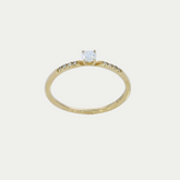 Anillo Anastasia Oro 14K