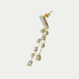 Arete Silvia Chapa de Oro