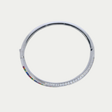 Brazalete Arcoiris Plata