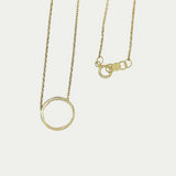 Gargantilla con Aro Oro 10K