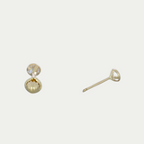 Broquel Zirconia con Bisel 3mm Oro 14K