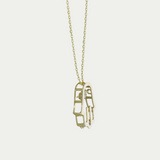 Gargantilla Hamsa Oro 10K
