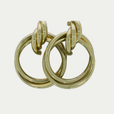 Arracada Rebeca Chapa de Oro