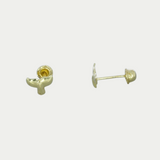 Broquel Virginia Oro 10K