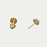 Honguito 4mm Oro 14K