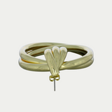 Arracada Rebeca Chapa de Oro