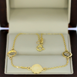 Pulsera Circulos Oro 14K