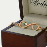 Pulsera Serpiente Acero