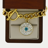 Pulsera Regina Chapa de Oro