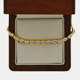 Pulsera Paloma Chapa de Oro